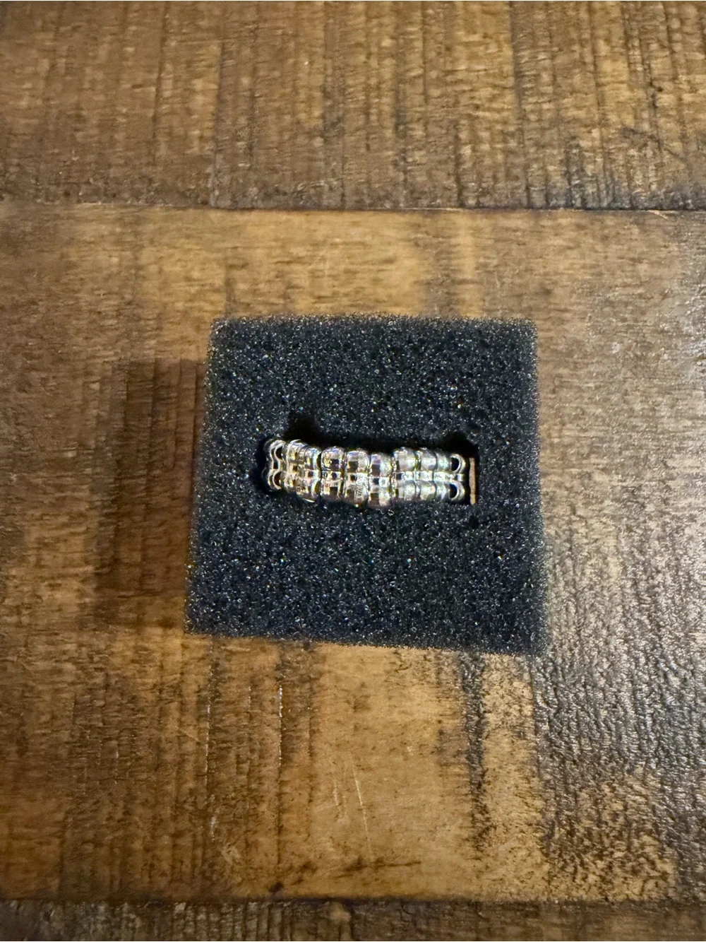 paparazzi Smoky Crystal Ring with Rhinestone Accents - Women Jewelry